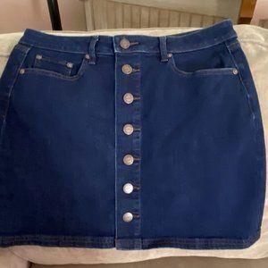Loft denim skirt